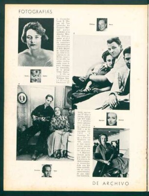 Fotografías del archivo