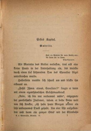 Modelle : humoristisch-socialer Roman, 2