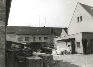 Dresden-Kaditz. Altkaditz 15. Dreiseithof (1816). Wohnstallhaus mit Anbau