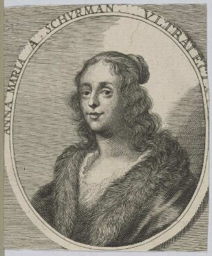 Bildnis der Anna Maria a Schvrman