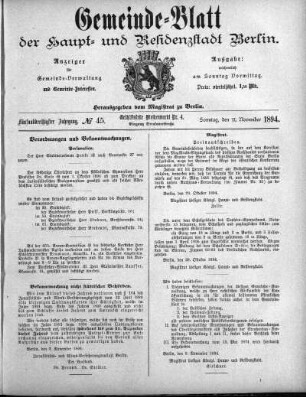 1894,45: No. 45, 11. November 1894