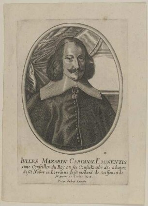 Bildnis des Kardinal Ivlles Mazarin
