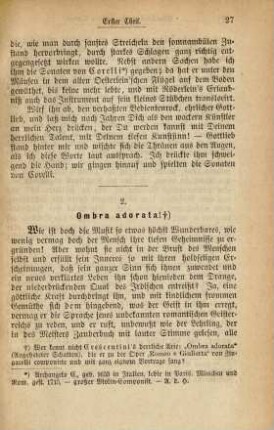 2. Ombra adorata!