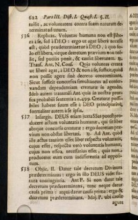 622-632, 536. Replicas. Voluntas humana non est ...