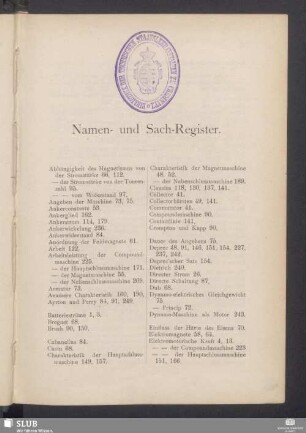 Namen- und Sach-Register