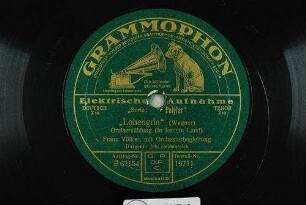 "Lohengrin" : Gralserzählung (In fernem Land) / (Wagner)