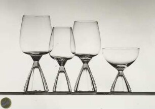 Kelchglasgarnitur "Rondo" von Aloys Ferdinand Gangkofner