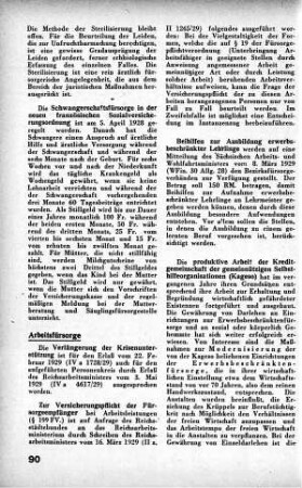 Beihilfen zur Ausbildung erwerbsbeschränkter Lehrlinge [Arbeitsfürsorge]