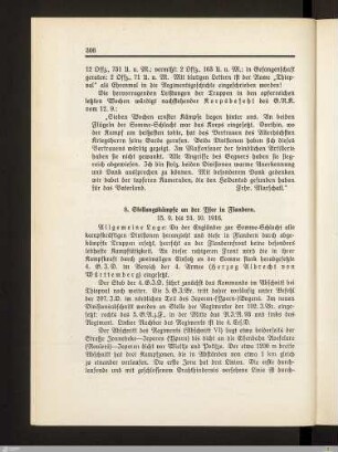 8. Stellungskämpfe an der Yser in Flandern