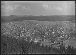 Bärenstein (Erzgebirge), Blick vom Bärenstein auf den gleichnamigen Ort