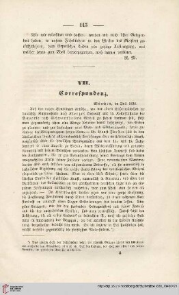 Correspondenz