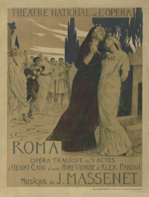 Roma. Opéra tragique en 5 actes