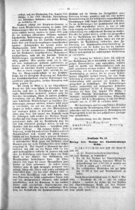 No. 3. (31-51)(38), 10. Februar 1909