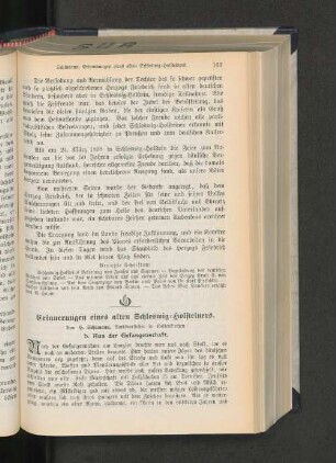 Erinnerungen eines alten Schleswig=Holsteiners. b. Aus der Gefangenschaft.