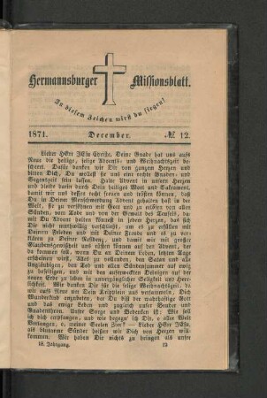No. 12. December. 1871.