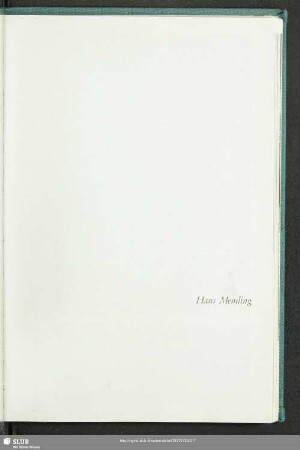 Hans Memling