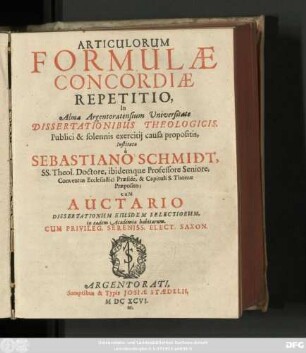 Articulorum Formulae Concordiae Repetitio