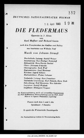 Die Fledermaus
