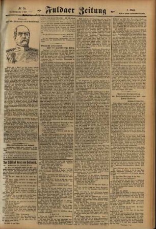 Zweite Ausgabe vom Donnerstag, den 01. April 1915.