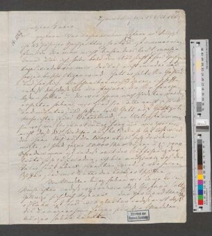 Brief an Herrn Bassenge