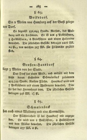 § 65. Schmalenbeck