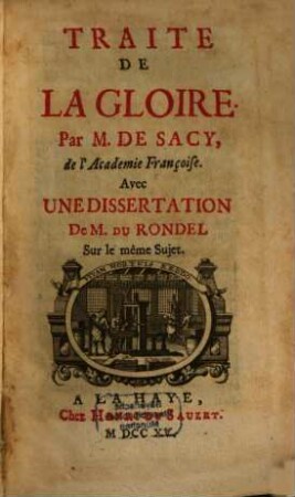 Traité de la gloire