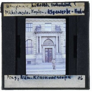 Prag, Gebäude der Tschechischen Kunstakademie (UMPRUM)