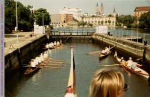 Gemeinschaftsfahrt der Kasseler Rudervereine