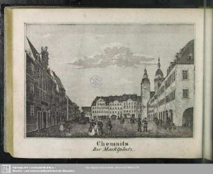 Chemnitz. Der Marktplatz