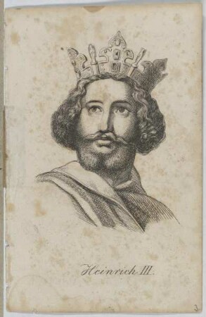 Bildnis des Heinrich III., Kaiser des Römisch-Deutschen Reiches