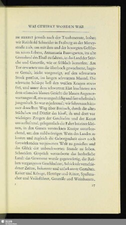 Was Gewirkt Worden War