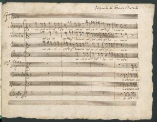 Misericordias Domini; Coro (2); g-Moll