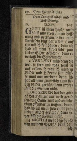 Vom Creutz-Trübsal und Anfechtung.