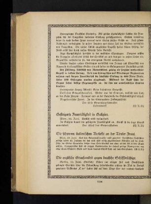 Gesteigerte Feuertätigkeit in Galizien.