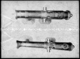 Geschützrohre "Le Subtil" und "Le Delicat"