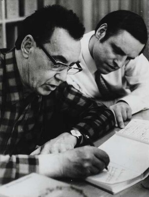 Boris Djacenko und Helmut Hauptmann