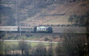 Gerlachsheim Lok Baureihe 118 E HD-WÜ AB4üe-Wagen Bnb-Wagen