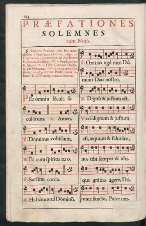 Praefationes Solemnes cum Notis