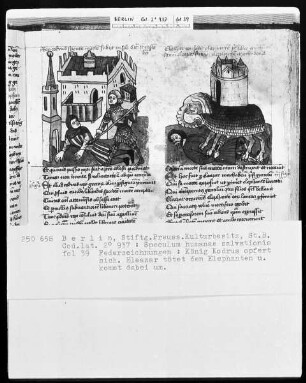 Speculum humanae salvationis — ---, Folio 39rectoBuchseite