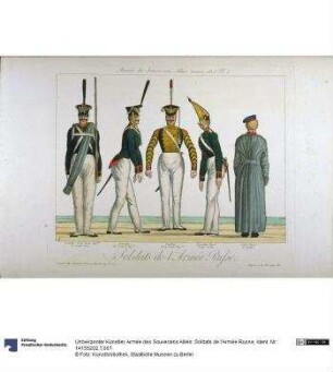 Armée des Souverains Alliés: Soldats de l'Armée Russe