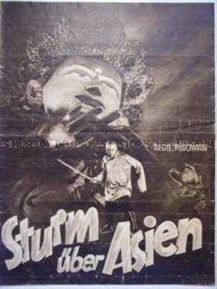 Filmzeitschrift zu dem sowjetischen Spielfilm "Sturm über Asien"