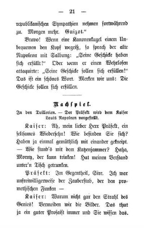 Nachspiel