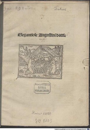 Elegantiolae : gewidmet Andreas Capaccius