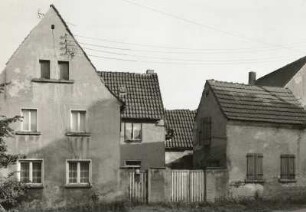 Breunsdorf. Gehöft, Nr. 36 (um 1800). Straßenansicht. Zustand nach Freizug für Kohleabbau