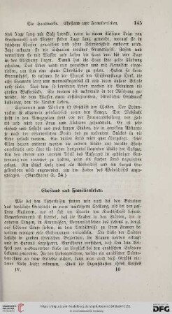 Ehestand und Familienleben