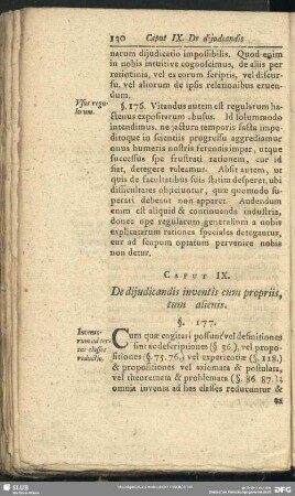 Caput IX. De dijudicandis inventis cum propriis, tum alienis