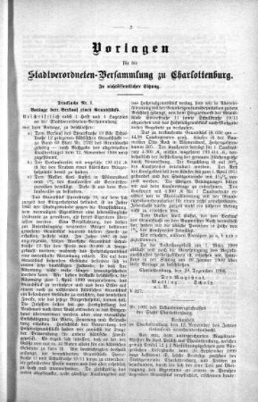 In nicht öffendlicher Sitzung (1), 06. Januar 1909
