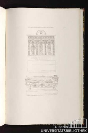 Pl. 23. Monument Dans Le Cloitre De St.e Marie Du Peuple A Rome.