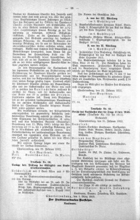 No. 5 (56-64) (60,61), 06. März 1912