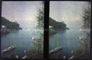 Blick in die Bucht von Margherita Ligure